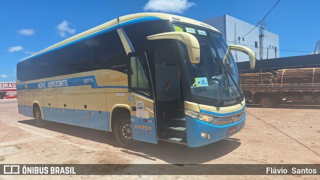 Viação Novo Horizonte 1037111 na cidade de Barra da Estiva, Bahia, Brasil, por Flávio  Santos. Número da foto: #12920815.