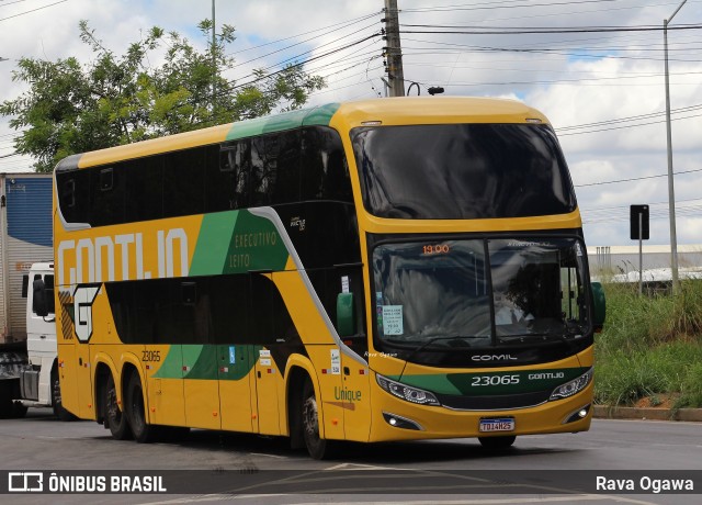 Empresa Gontijo de Transportes 23065 na cidade de Vitória da Conquista, Bahia, Brasil, por Rava Ogawa. Número da foto: #12922021.