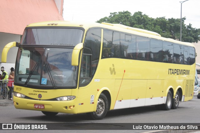 Viação Itapemirim 8929 na cidade de Rio de Janeiro, Rio de Janeiro, Brasil, por Luiz Otavio Matheus da Silva. Número da foto: #12921920.