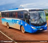CAF Transportes 1408 na cidade de Serra do Salitre, Minas Gerais, Brasil, por Cristiano Neto. Número da foto: #:id.