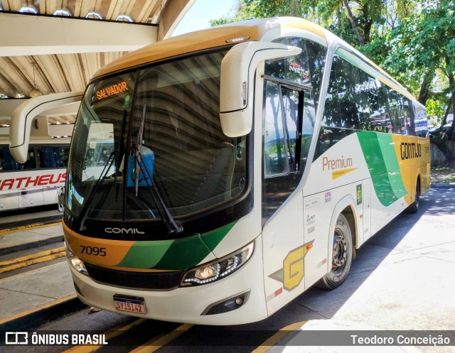 Empresa Gontijo de Transportes 7095 na cidade de Salvador, Bahia, Brasil, por Teodoro Conceição. Número da foto: #12924530.