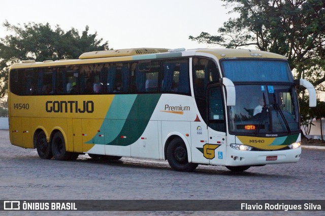 Empresa Gontijo de Transportes 14540 na cidade de Vitória da Conquista, Bahia, Brasil, por Flavio Rodrigues Silva. Número da foto: #12924911.