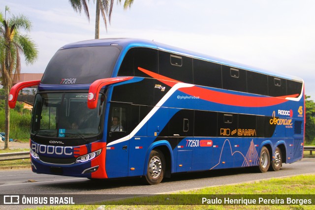 Viação Riodoce 772501 na cidade de Barra do Piraí, Rio de Janeiro, Brasil, por Paulo Henrique Pereira Borges. Número da foto: #12924995.