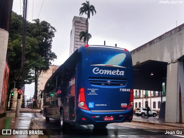 Viação Cometa 719545 na cidade de Santos, São Paulo, Brasil, por Jean Gu. Número da foto: #12923526.