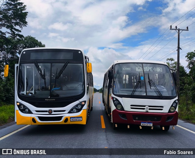 Ônibus Particulares NSK2E51 na cidade de Igarapé-Miri, Pará, Brasil, por Fabio Soares. Número da foto: #12923321.