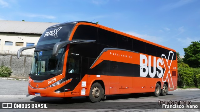 Bus X 24709 na cidade de São Paulo, São Paulo, Brasil, por Francisco Ivano. Número da foto: #12924578.