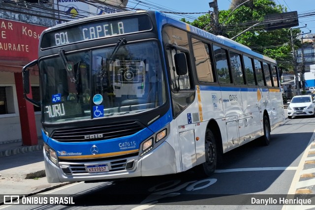 Viação Redentor C47615 na cidade de Rio de Janeiro, Rio de Janeiro, Brasil, por Danyllo Henrique. Número da foto: #12924401.