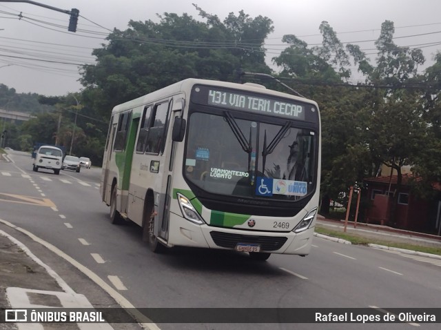 Empresa de Ônibus Vila Galvão 2469 na cidade de Guarulhos, São Paulo, Brasil, por Rafael Lopes de Oliveira. Número da foto: #12924348.