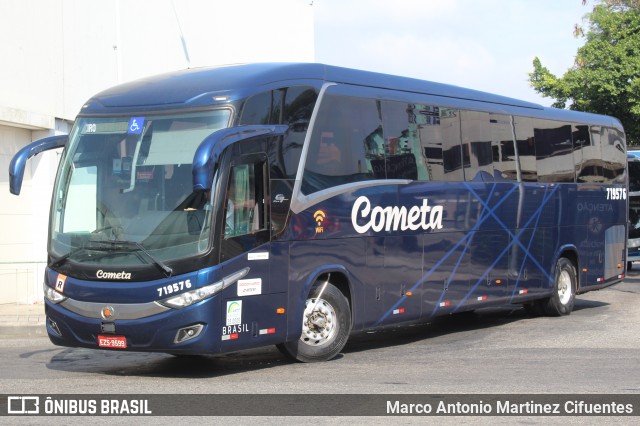 Viação Cometa 719576 na cidade de Rio de Janeiro, Rio de Janeiro, Brasil, por Marco Antonio Martinez Cifuentes. Número da foto: #12923311.