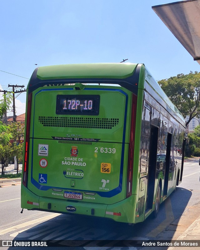 Transcooper > Norte Buss 26339 na cidade de São Paulo, São Paulo, Brasil, por Andre Santos de Moraes. Número da foto: #12923751.