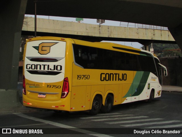 Empresa Gontijo de Transportes 19750 na cidade de Belo Horizonte, Minas Gerais, Brasil, por Douglas Célio Brandao. Número da foto: #12924882.