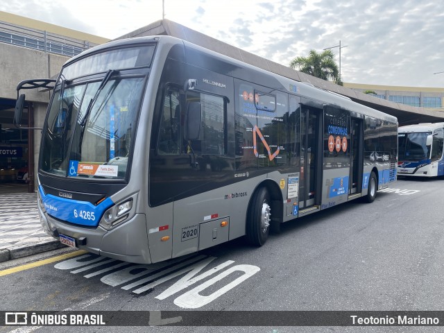 Viação Paratodos > São Jorge > Metropolitana São Paulo > Mobibrasil 6 4265 na cidade de São Paulo, São Paulo, Brasil, por Teotonio Mariano. Número da foto: #12924078.