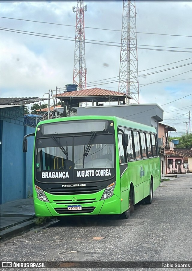 Transportes Ajuruteua 6H93 na cidade de Bragança, Pará, Brasil, por Fabio Soares. Número da foto: #12923308.