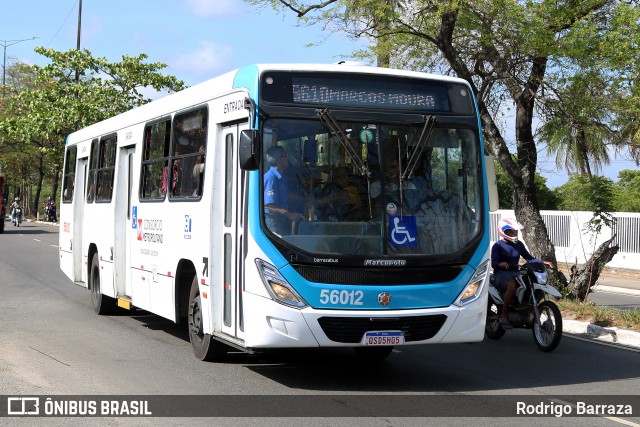 Rodoviária Santa Rita > SIM - Sistema Integrado Metropolitano > TR Transportes 56012 na cidade de João Pessoa, Paraíba, Brasil, por Rodrigo Barraza. Número da foto: #12924056.