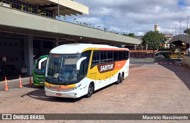 Saritur - Santa Rita Transporte Urbano e Rodoviário 26990 na cidade de Belo Horizonte, Minas Gerais, Brasil, por Maurício Nascimento. Número da foto: #12858085.