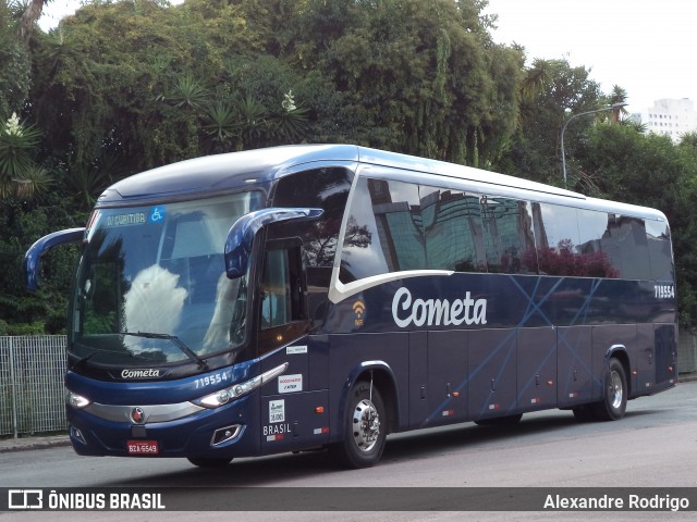 Viação Cometa 719554 na cidade de Curitiba, Paraná, Brasil, por Alexandre Rodrigo. Número da foto: #12859442.