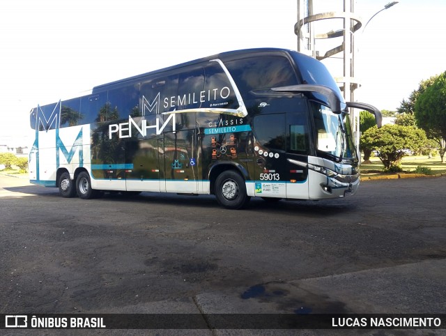 Empresa de Ônibus Nossa Senhora da Penha 59013 na cidade de Lages, Santa Catarina, Brasil, por LUCAS NASCIMENTO. Número da foto: #12860312.