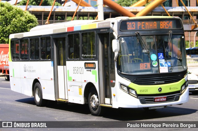 Viação Nossa Senhora de Lourdes B58120 na cidade de Rio de Janeiro, Rio de Janeiro, Brasil, por Paulo Henrique Pereira Borges. Número da foto: #12859497.