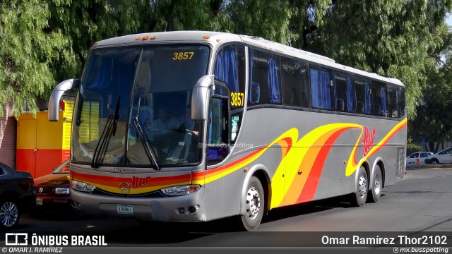 TTUR - Transportes Turísticos del Bajío 3857 na cidade de Gustavo A. Madero, Ciudad de México, México, por Omar Ramírez Thor2102. Número da foto: #12859928.