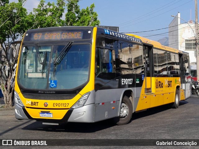 Mobi Rio E901127 na cidade de Rio de Janeiro, Rio de Janeiro, Brasil, por Gabriel Conceição. Número da foto: #12857529.
