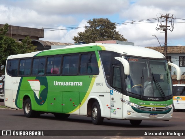 Viação Umuarama 11033 na cidade de Cascavel, Paraná, Brasil, por Alexandre Rodrigo. Número da foto: #12859227.
