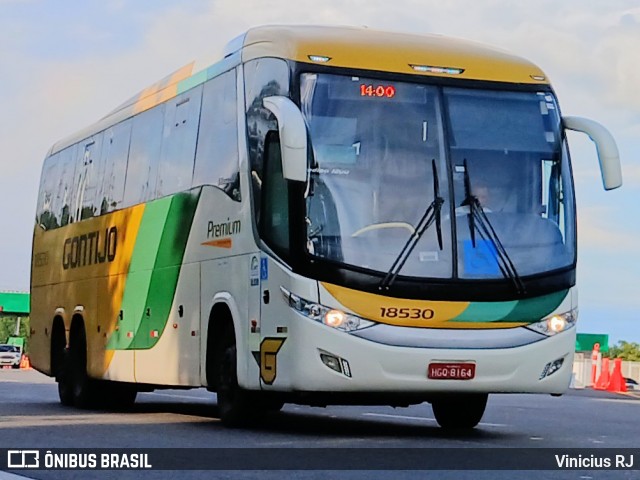 Empresa Gontijo de Transportes 18530 na cidade de Magé, Rio de Janeiro, Brasil, por Vinicius RJ. Número da foto: #12858820.