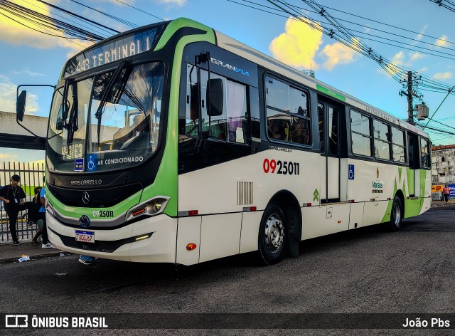 Auto Ônibus Líder 0925011 na cidade de Manaus, Amazonas, Brasil, por João Pbs. Número da foto: #12857390.