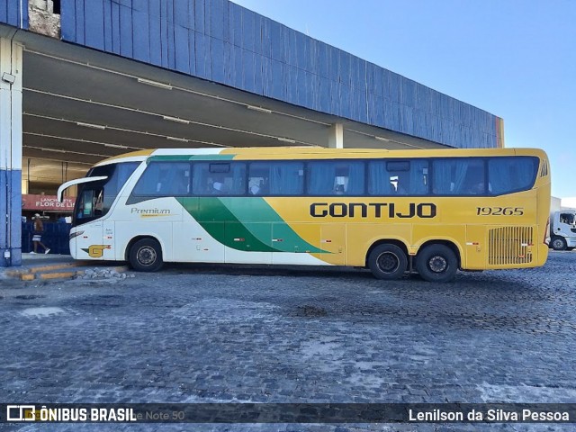 Empresa Gontijo de Transportes 19265 na cidade de Caruaru, Pernambuco, Brasil, por Lenilson da Silva Pessoa. Número da foto: #12859904.