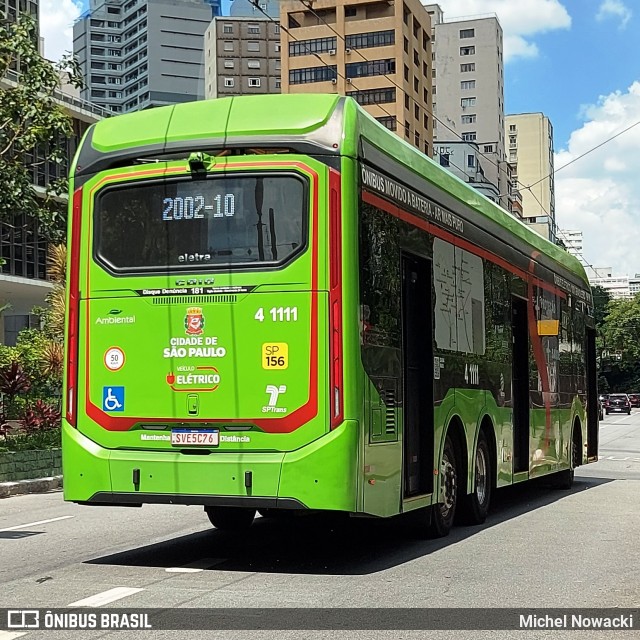 Himalaia Transportes > Ambiental Transportes Urbanos 4 1111 na cidade de São Paulo, São Paulo, Brasil, por Michel Nowacki. Número da foto: #12860063.