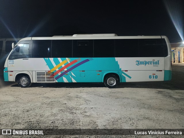 Imperial Turismo 610 na cidade de Sorocaba, São Paulo, Brasil, por Lucas Vinicius Ferreira. Número da foto: #12859583.