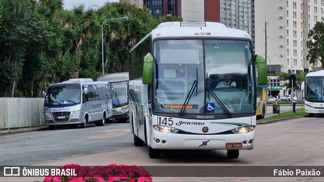 Viação Graciosa 145 na cidade de Curitiba, Paraná, Brasil, por Fábio Paixão. Número da foto: #12858352.