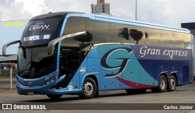 Gran Express 2217 na cidade de Goiânia, Goiás, Brasil, por Carlos Júnior. Número da foto: #12857780.