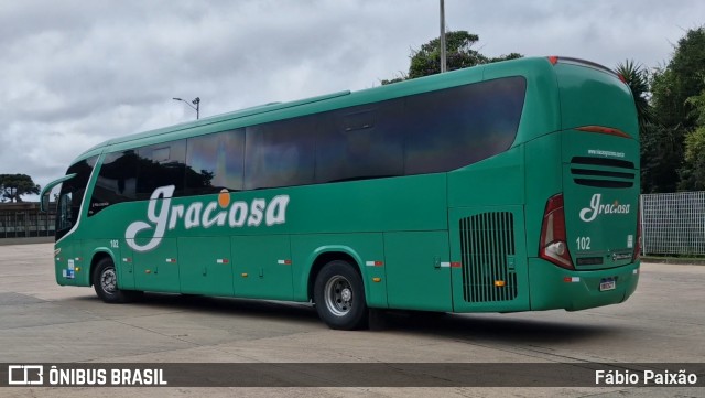 Viação Graciosa 102 na cidade de Curitiba, Paraná, Brasil, por Fábio Paixão. Número da foto: #12858340.