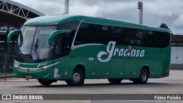 Viação Graciosa 104 na cidade de Curitiba, Paraná, Brasil, por Fábio Paixão. Número da foto: #12858343.
