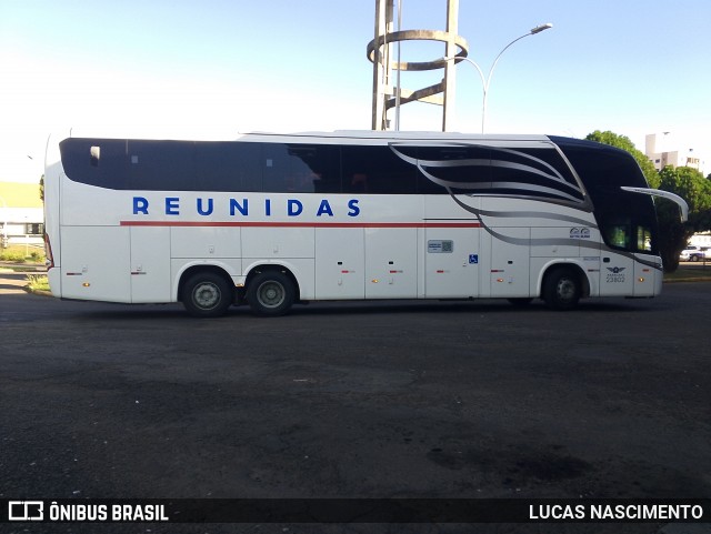 Reunidas Transportes Coletivos 23802 na cidade de Lages, Santa Catarina, Brasil, por LUCAS NASCIMENTO. Número da foto: #12858890.