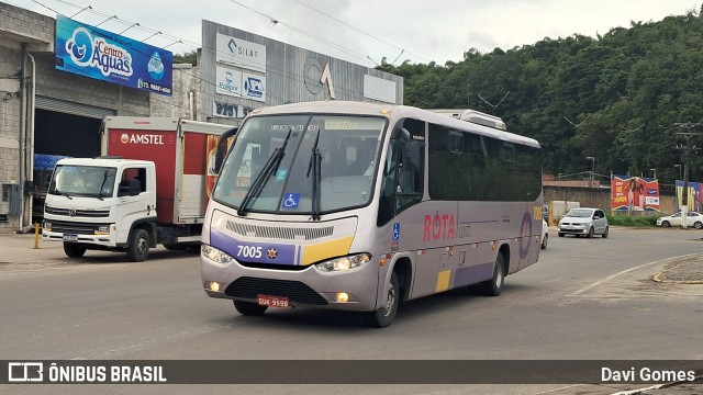 Rota Transportes Rodoviários 7005 na cidade de Ilhéus, Bahia, Brasil, por Davi Gomes. Número da foto: #12857766.