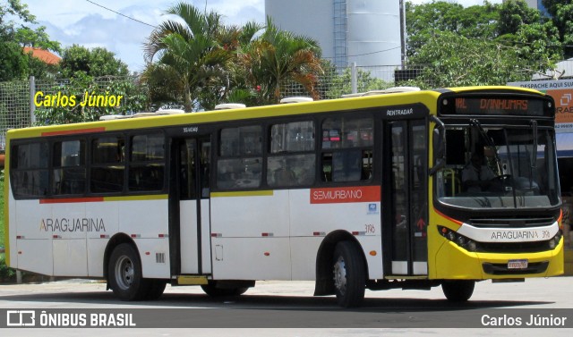 Viação Araguarina 3196 na cidade de Goiânia, Goiás, Brasil, por Carlos Júnior. Número da foto: #12857191.
