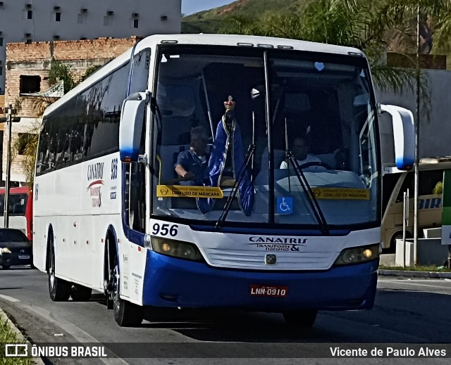 Canatris Turismo 956 na cidade de Aparecida, São Paulo, Brasil, por Vicente de Paulo Alves. Número da foto: #12859625.