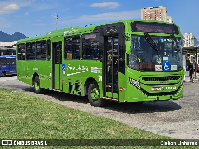 Transportes Santo Antônio RJ 161.056 na cidade de Rio de Janeiro, Rio de Janeiro, Brasil, por Cleiton Linhares. Número da foto: #12859315.