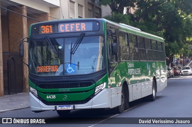 VAP - Viação Alto Petrópolis 4438 na cidade de Porto Alegre, Rio Grande do Sul, Brasil, por David Verissimo Jsauro. Número da foto: #12857562.
