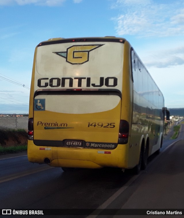 Empresa Gontijo de Transportes 14925 na cidade de Montes Claros, Minas Gerais, Brasil, por Cristiano Martins. Número da foto: #12858065.