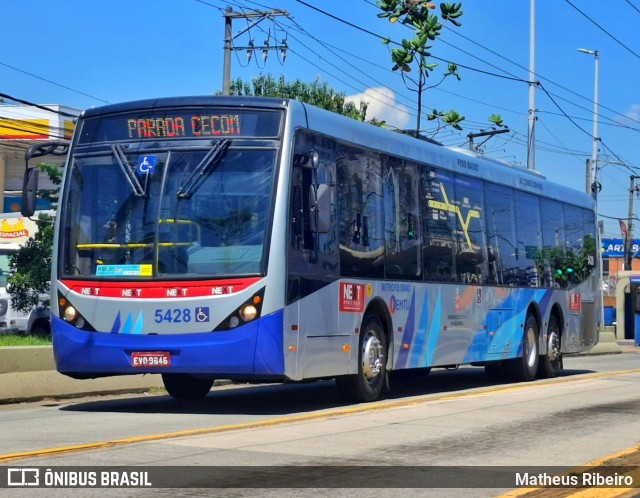 Next Mobilidade - ABC Sistema de Transporte 5428 na cidade de São Bernardo do Campo, São Paulo, Brasil, por Matheus Ribeiro. Número da foto: #12858459.