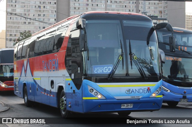 Tandem 2625 na cidade de Estación Central, Santiago, Metropolitana de Santiago, Chile, por Benjamín Tomás Lazo Acuña. Número da foto: #12860449.