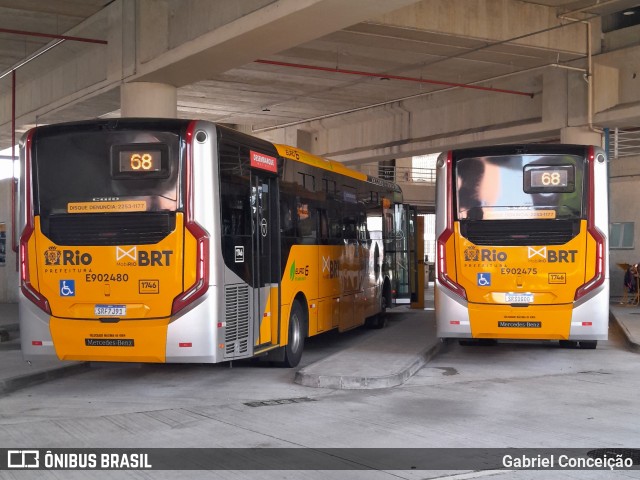 Mobi Rio E902480 na cidade de Rio de Janeiro, Rio de Janeiro, Brasil, por Gabriel Conceição. Número da foto: #12857534.