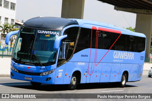 UTIL - União Transporte Interestadual de Luxo 9720 na cidade de Rio de Janeiro, Rio de Janeiro, Brasil, por Paulo Henrique Pereira Borges. Número da foto: #12857946.