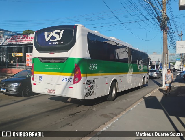 VSI - Viação Santo Ignácio 2057 na cidade de Hortolândia, São Paulo, Brasil, por Matheus Duarte Souza. Número da foto: #12857872.