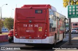 Buses Alfa S.A. TXZH36 na cidade de Estación Central, Santiago, Metropolitana de Santiago, Chile, por Benjamín Tomás Lazo Acuña. Número da foto: #12860347.