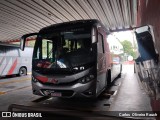 Empresa de Ônibus Pássaro Marron 91.501 na cidade de Campos do Jordão, São Paulo, Brasil, por Carlos  Oliveira Rauch. Número da foto: #:id.