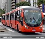 Transporte Coletivo Glória BE712 na cidade de Curitiba, Paraná, Brasil, por Hipólito Rodrigues. Número da foto: #:id.