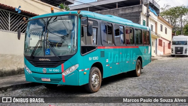 Univale Transportes M-1080 na cidade de Divinópolis, Minas Gerais, Brasil, por Marcos Paulo de Souza Alves. Número da foto: #12862591.